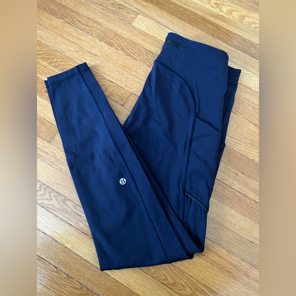 Lululemon Athletica Navy Blue Leggings